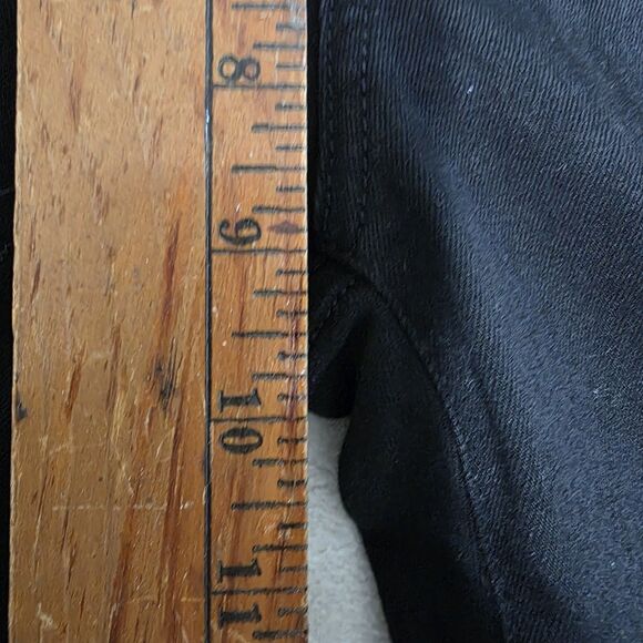 LuLaRoe Skinny Denim Jeans Women's Size 26 Black Stretch Jegging Mid Rise Cotton - Picture 9 of 13